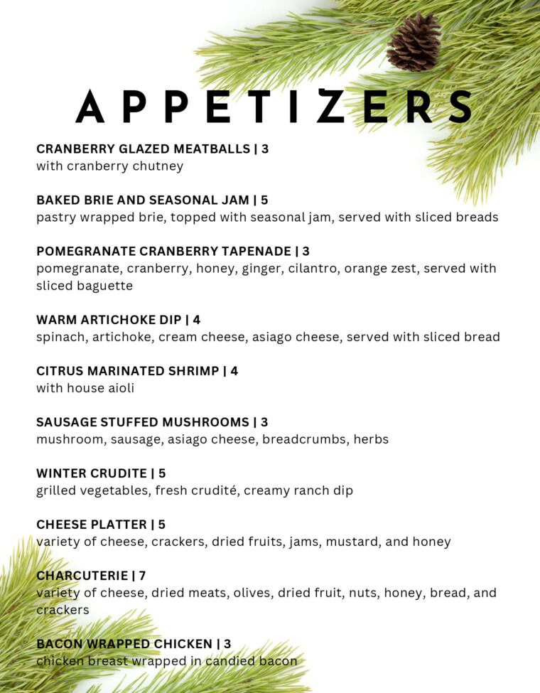 Market Catering Holiday Menu - Page 11