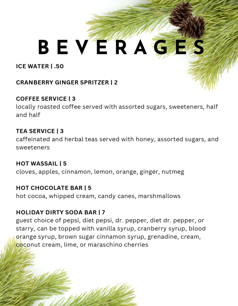 Market Catering Holiday Menu - Page 12