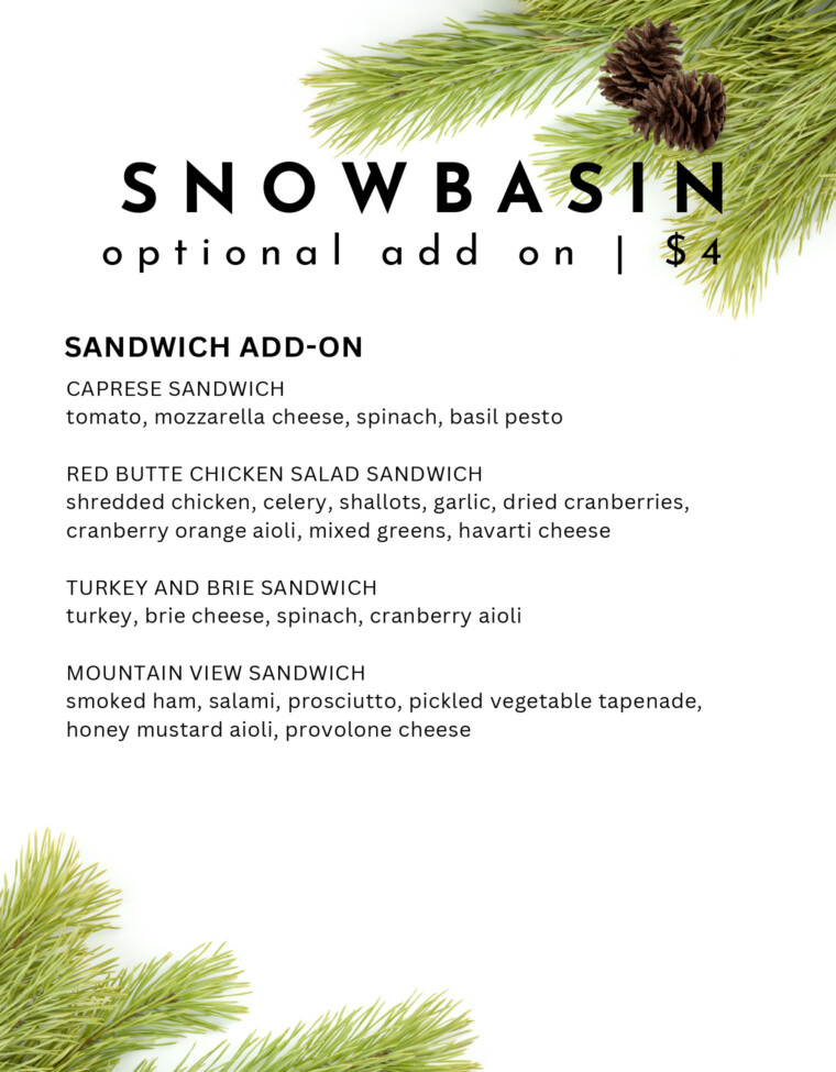 Market Catering Holiday Menu - Page 3