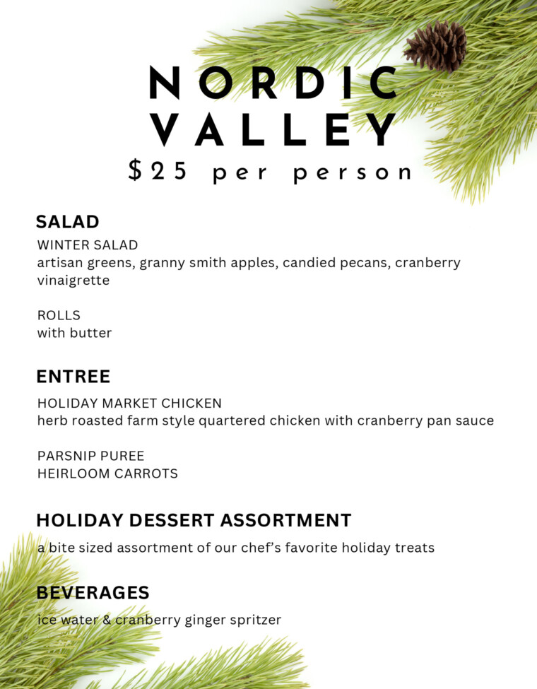 Market Catering Holiday Menu - Page 4