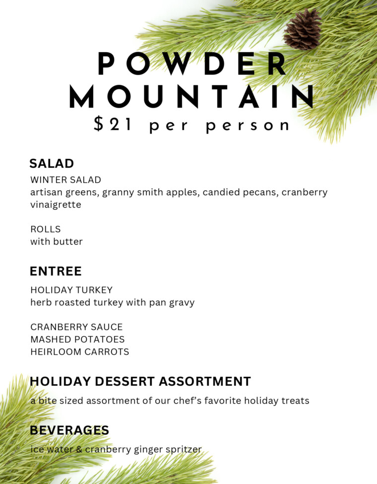 Market Catering Holiday Menu - Page 5