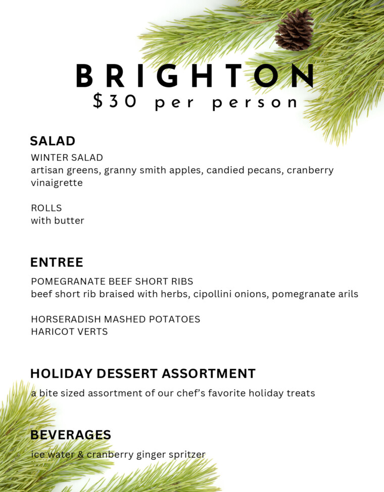 Market Catering Holiday Menu - Page 6