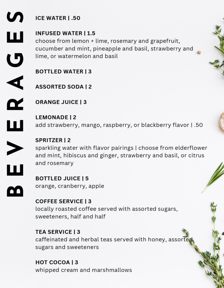 Market Catering Wedding Menu - Page 18